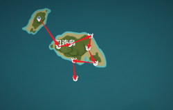 原神刀镡分布图 原神刀镡采集路线 原神刀镡分布图 原神刀镡采集路线