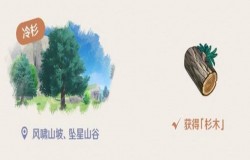 原神杉木在哪采集 原神杉木分布图 原神杉木在哪采集 原神杉木分布图