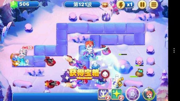 天天来塔防无尽关卡冰封溪谷导弹流高分图文教程